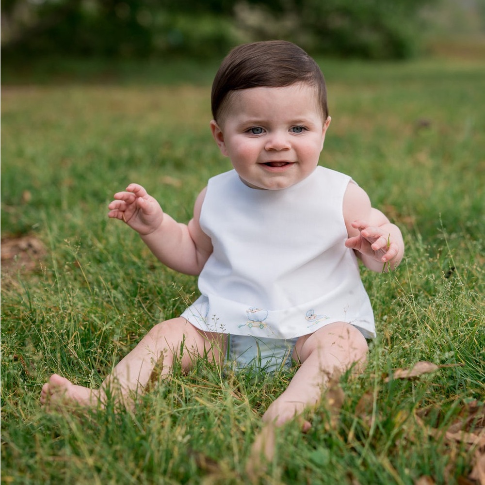 Remember Nguyen- Bailey Little Lamb Diaper Set